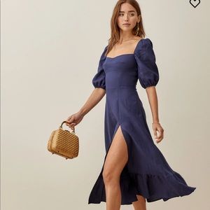 NWT (Worn Once) Reformation Belgium Linen Dress - Size 6